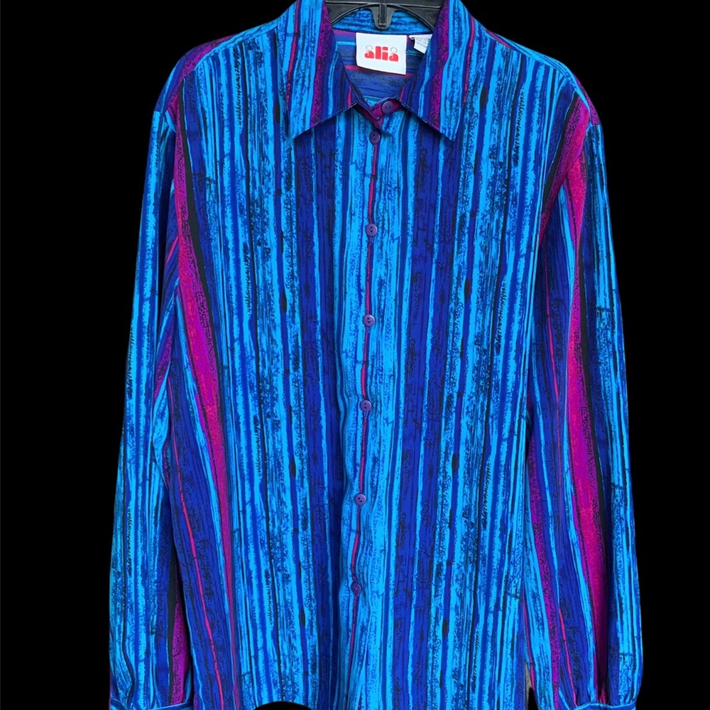 Alia Women’s long sleeve polo shirt size 10